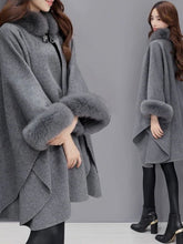 Load image into Gallery viewer, GREY FAUX FUR
