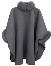 Load image into Gallery viewer, GREY FAUX FUR
