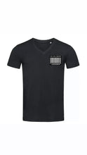 Load image into Gallery viewer, BLACK MENS V-NECK T-SHIRT
