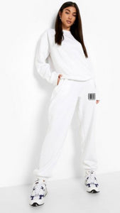 WHITE WOMENS TRACKSUIT