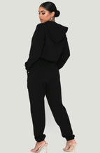 Load image into Gallery viewer, IAAB WOMENS BLACK TRACKSUIT
