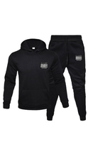 Load image into Gallery viewer, BLACK UNISEX TRACKSUIT
