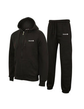 Load image into Gallery viewer, IAAB MENS LIMITED EDITION BLACK TRACKSUIT WITH ZIP
