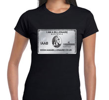 Load image into Gallery viewer, LIMITED EDITION WOMENS BLACK T-SHIRT
