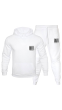 Load image into Gallery viewer, WHITE UNISEX TRACKSUIT
