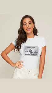 LIMITED EDITION WOMENS WHITE T-SHIRT